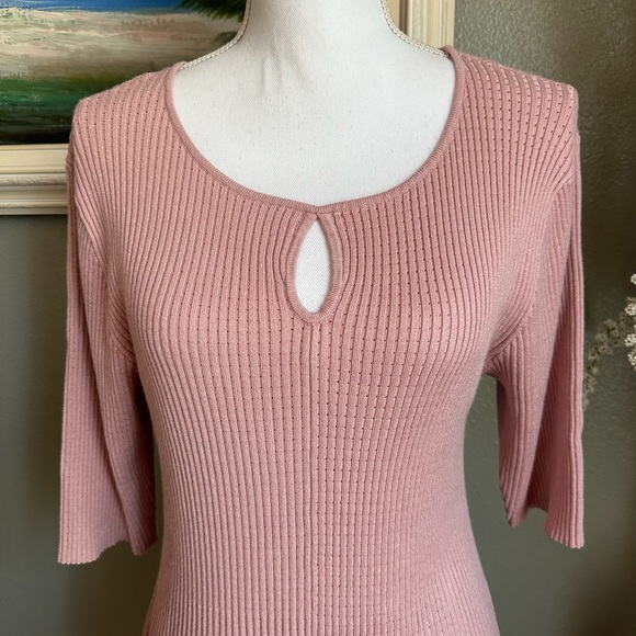 Chelsea & Theodore Pink Dress Women's Barbiecore Size XL - Picture 15 of 16